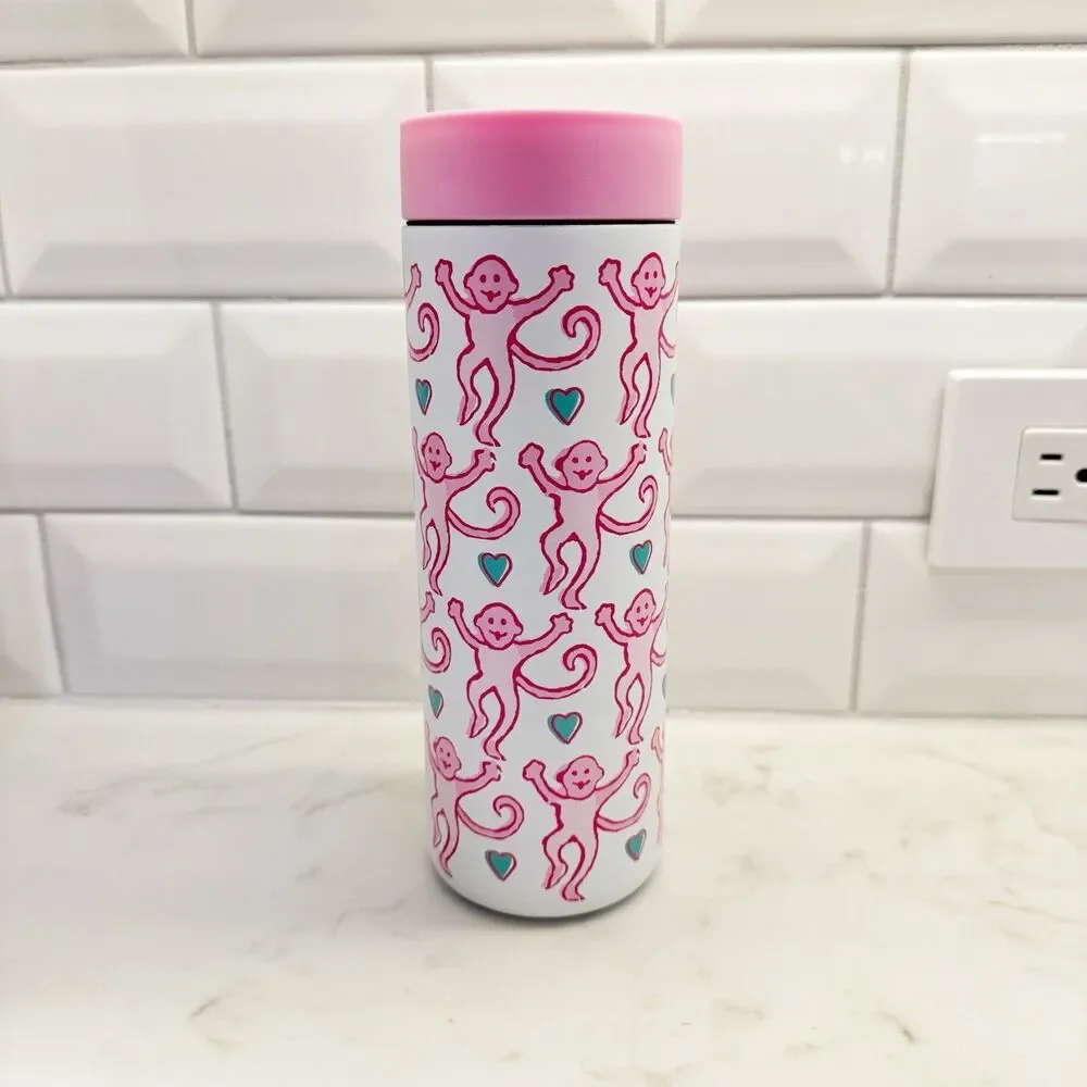 Starbucks x Roller Rabbit Limited Edition Collab Lovely Monkey 16oz SS Bottle